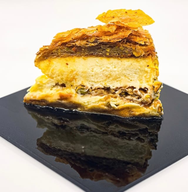 Baklava cheesecake.