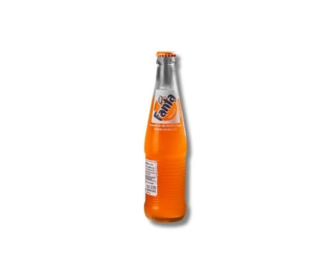 Mexican Fanta Orange, Bottle.